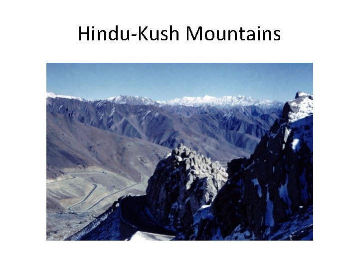 Hindu-Kush Mountains 