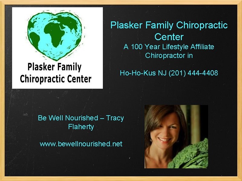 Plasker Family Chiropractic Center A 100 Year Lifestyle Affiliate Chiropractor in Ho-Ho-Kus NJ (201)