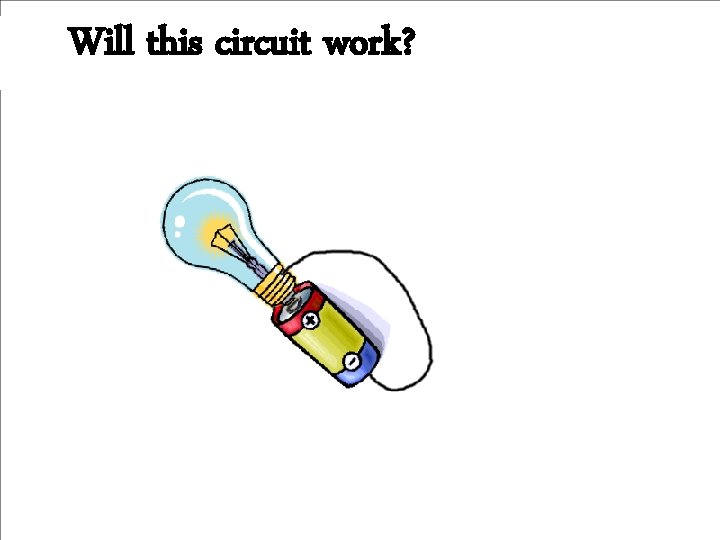 Will this circuit work? 