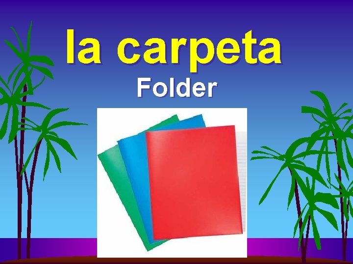 la carpeta Folder 