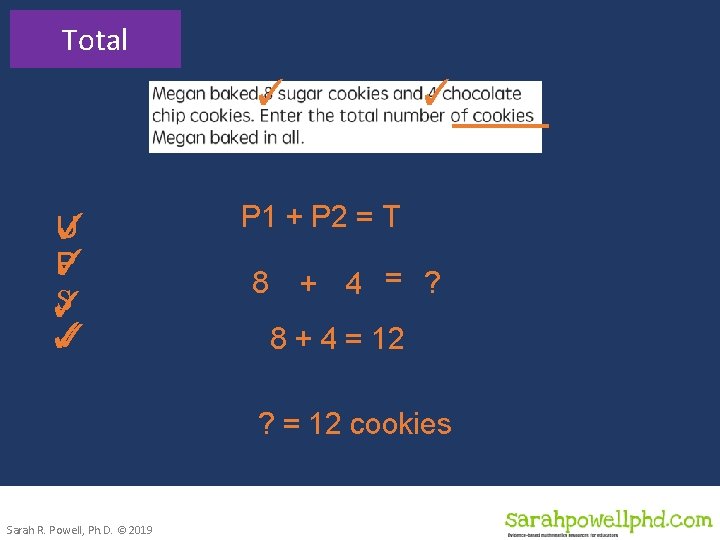 Total ✓ U ✓ P ✓ S ✓ ✓ P 1 + P 2