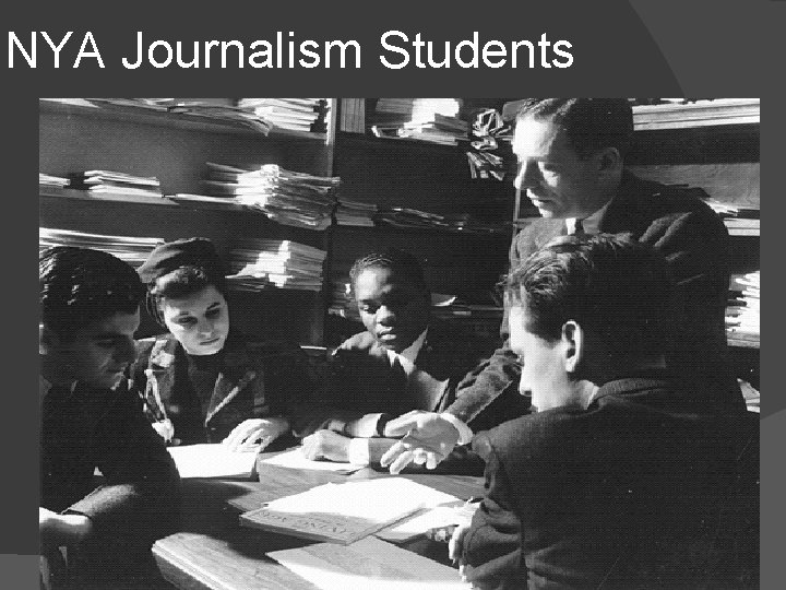 NYA Journalism Students 