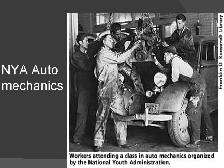 NYA Auto mechanics 