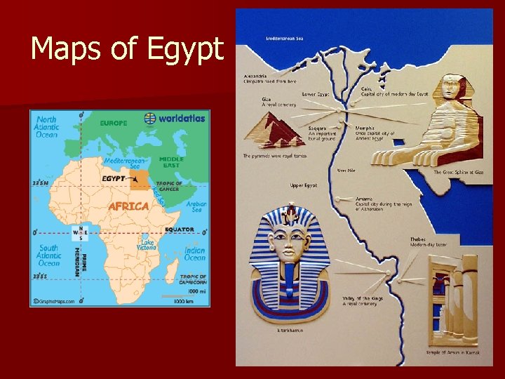 Maps of Egypt 