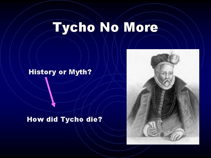 Tycho No More History or Myth? How did Tycho die? 