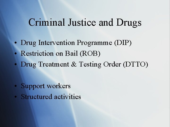 Introduction to Drug Misuse Les Goldman Objectives Gain