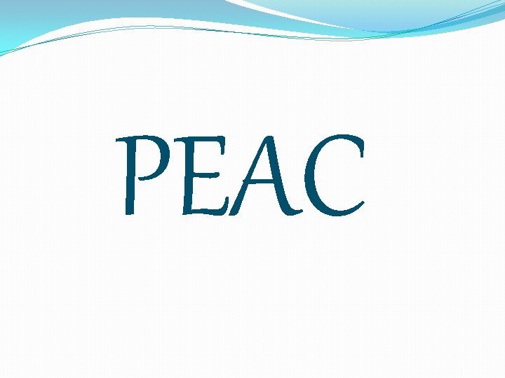 PEAC 