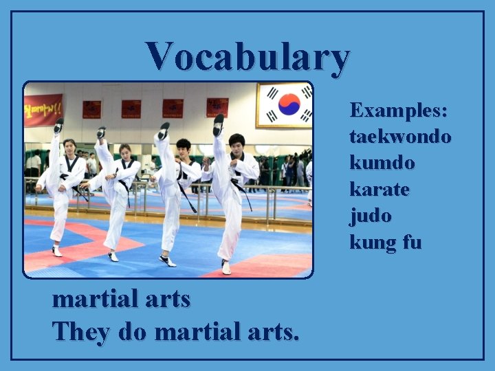 Smart Choice Level 1 Unit 4 Vocabulary Vocabulary