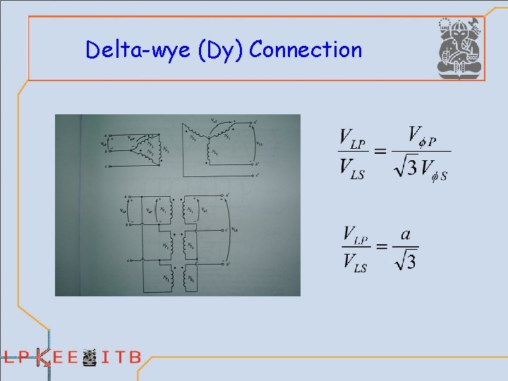 Delta-wye (Dy) Connection 