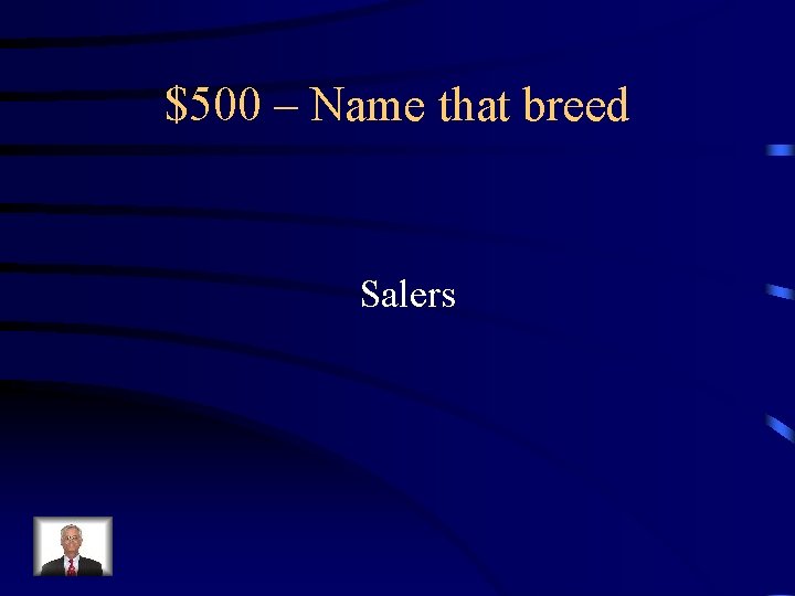 $500 – Name that breed Salers 