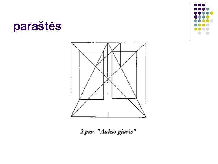 paraštės 