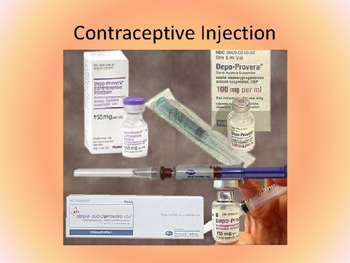 Contraceptive Injection 