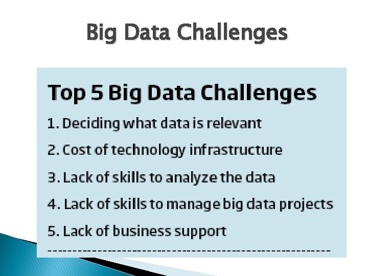 Big Data Challenges 