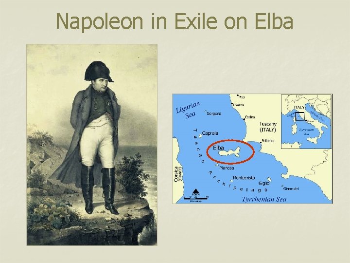 Napoleon in Exile on Elba 