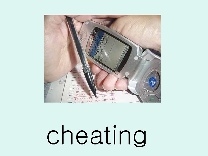 cheating 