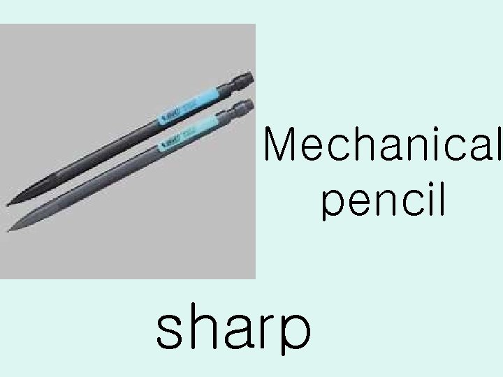 Mechanical pencil sharp 