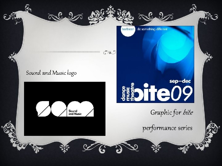 Sound and Music logo Graphic for bite performance series 