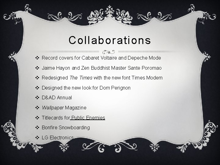 Collaborations v Record covers for Cabaret Voltaire and Depeche Mode v Jaime Hayon and