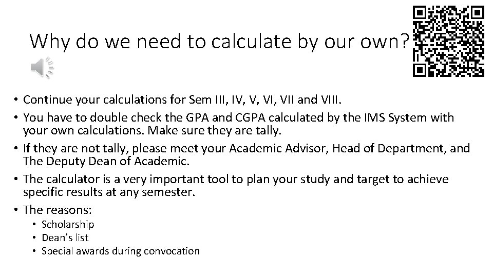 Why do we need to calculate by our own? • Continue your calculations for Why do we need to calculate by our own? • Continue your calculations for