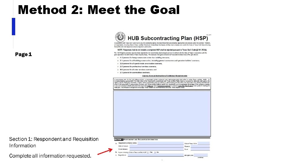 Method 2: Meet the Goal 