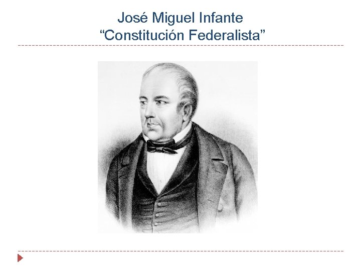 José Miguel Infante “Constitución Federalista” 