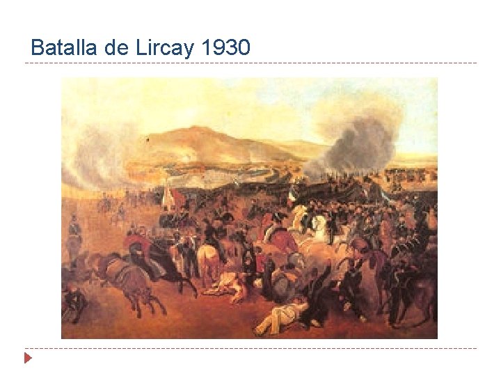 Batalla de Lircay 1930 