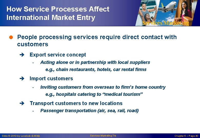 How Service Processes Affect International Market Entry Services Marketing = People processing services require