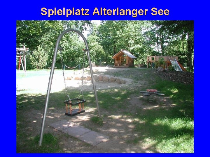 Spielplatz Alterlanger See 