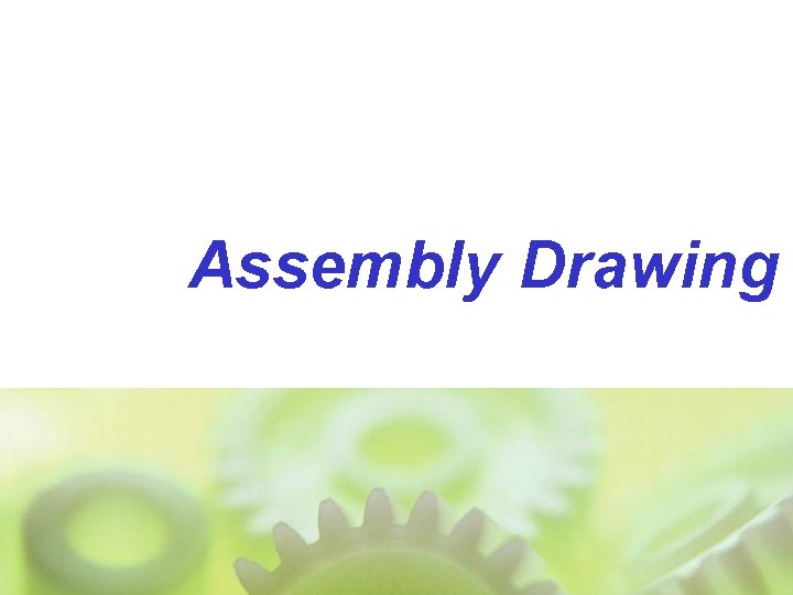 Assembly Drawing 