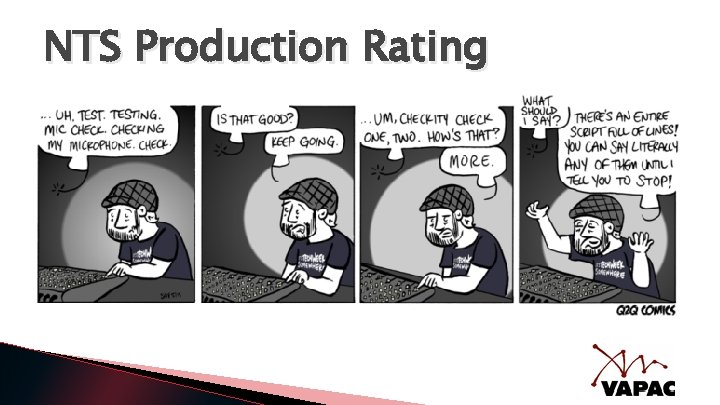 NTS Production Rating 