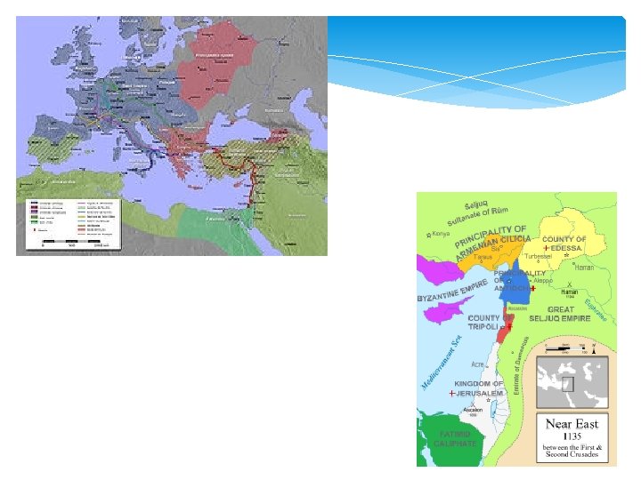 Christian Kingdoms in the Holy Land The First Crusade Invasion Routes 