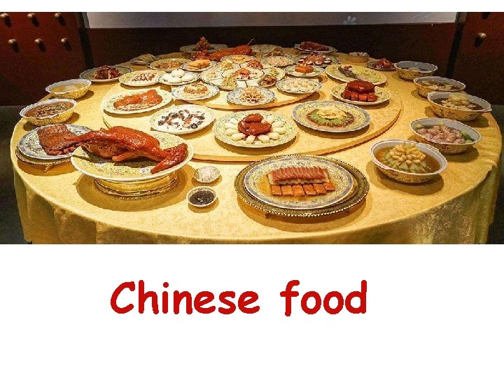 Chinese food 