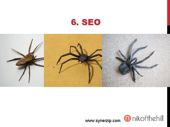 6. SEO www. synerzip. com 