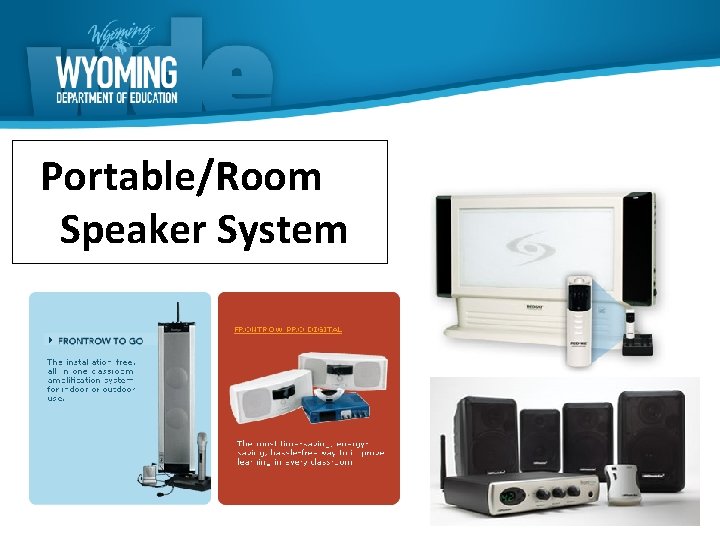 Portable/Room Speaker System 