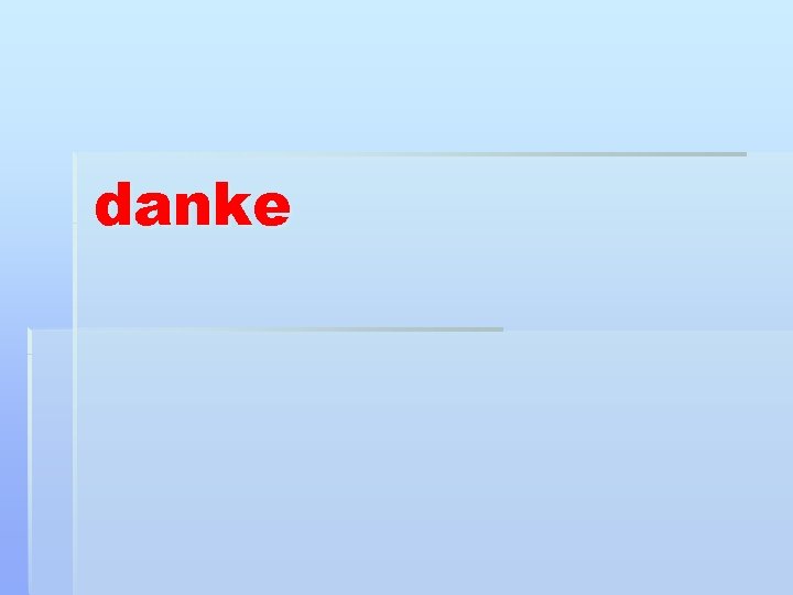 danke 