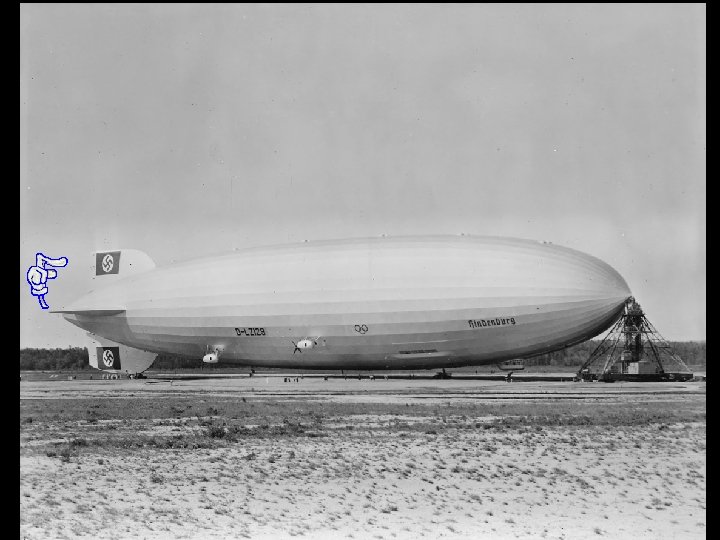 IMAGINEN! Con sus 213 m de longitud, el Zeppelin entonces sería una aeronave del