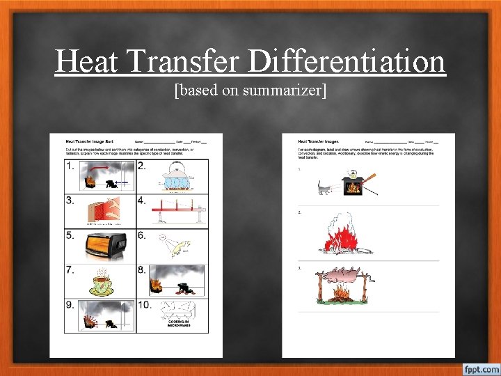 Heat Transfer Differentiation [based on summarizer] 