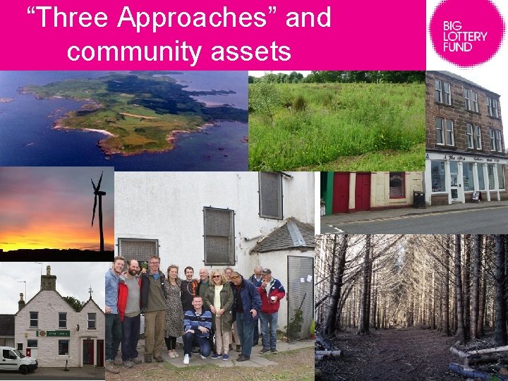 “Three Approaches” and community assets 