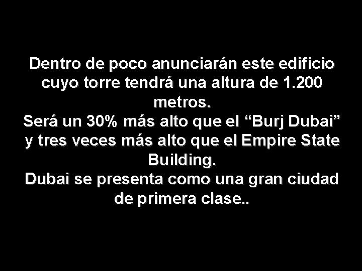 Dentro de poco anunciarán este edificio cuyo torre tendrá una altura de 1. 200
