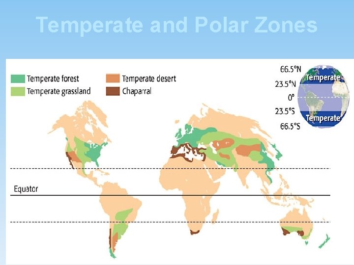 Temperate and Polar Zones 