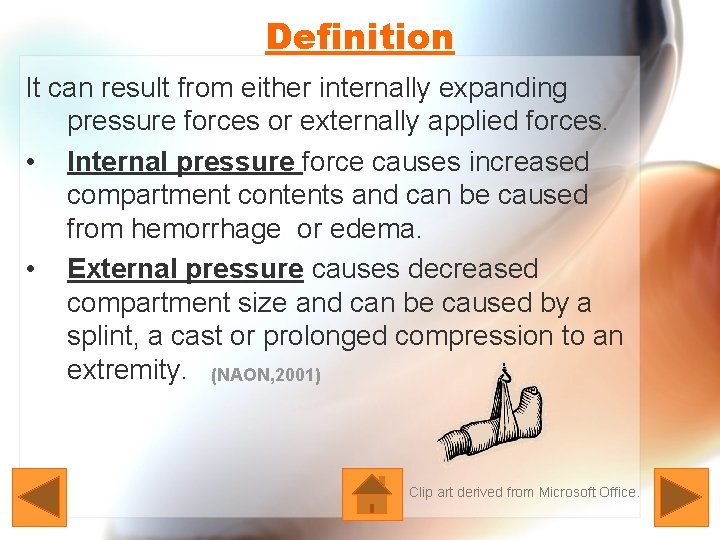 Definition It can result from either internally expanding pressure forces or externally applied forces.