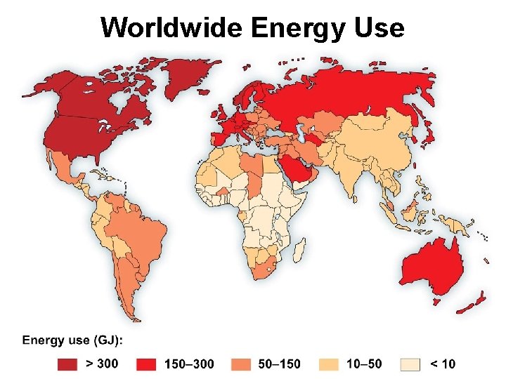 Worldwide Energy Use 