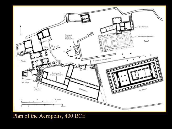 Plan of the Acropolis, 400 BCE 