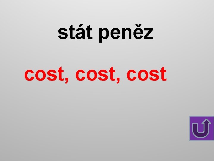 stát peněz cost, cost 