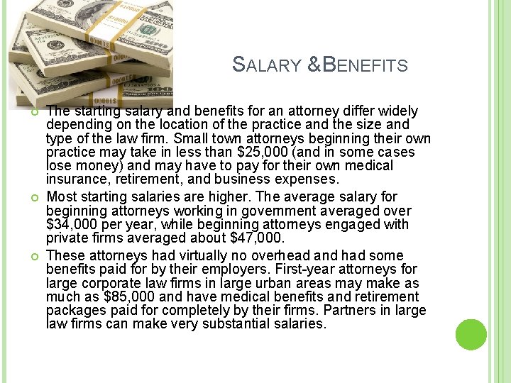 IDEAL JOB Lawyer LAW Different job in this