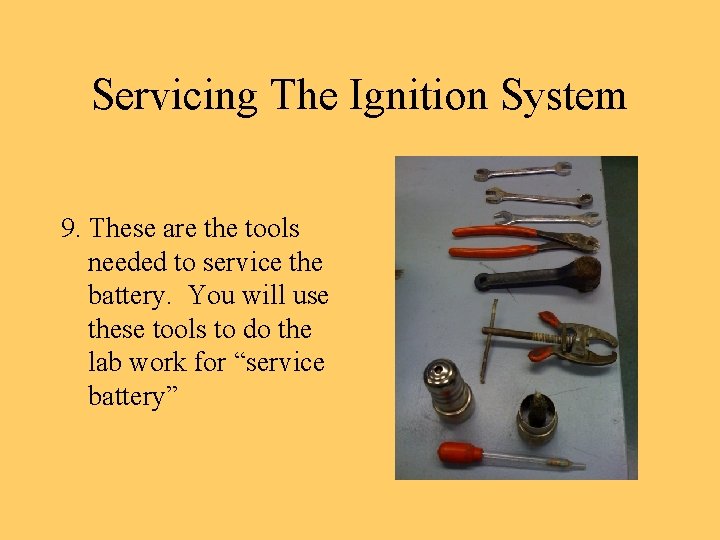 Ignition System Ignition System 1 Describe the primary