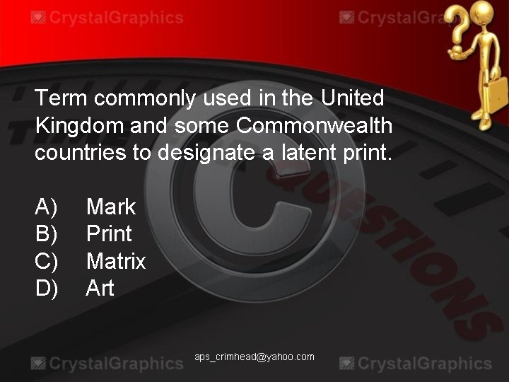 Term commonly used in the United Kingdom and some Commonwealth countries to designate a
