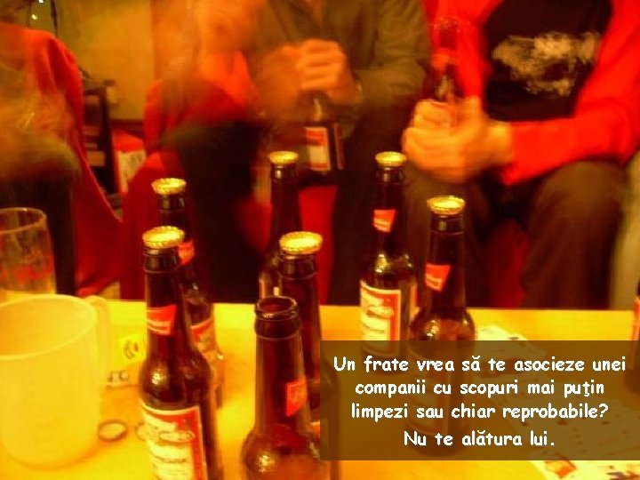 Un frate vrea să te asocieze unei companii cu scopuri mai puţin limpezi sau