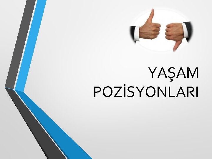 YAŞAM POZİSYONLARI 
