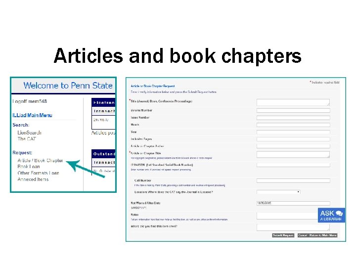 Articles and book chapters 